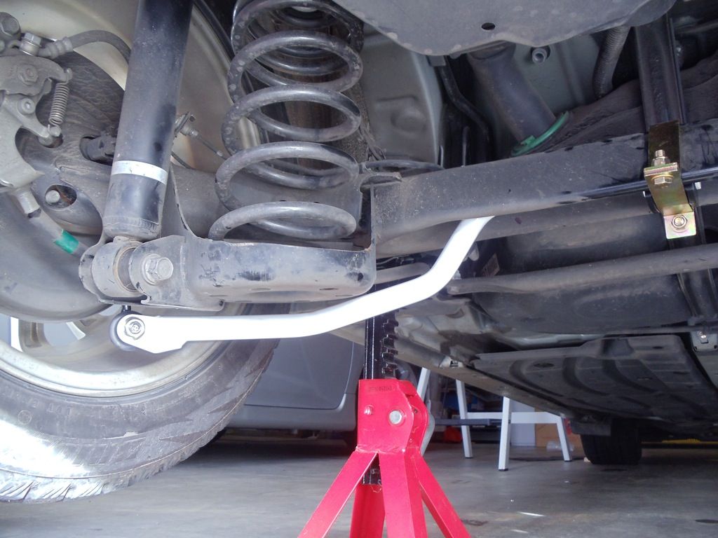 Tanabe/Sustec Front Strut Brace, Lower Chassis Brace & TRD Rear Sway